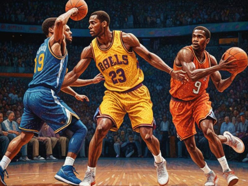 還能這么玩網友在游戲中用詹姆斯完成了一記超級炸裂的扣籃