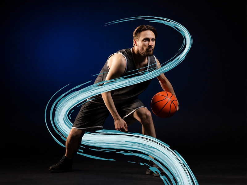 好家伙，霍華德這小腿比杜蘭特還細吧