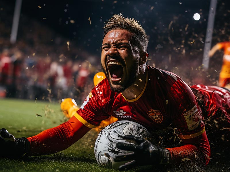 嗨翻全場！姆伯莫進球瞬間，老特拉福德全場球迷的反應